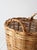 Vintage Woven Wicker Basket For Sale - Image 10 of 11