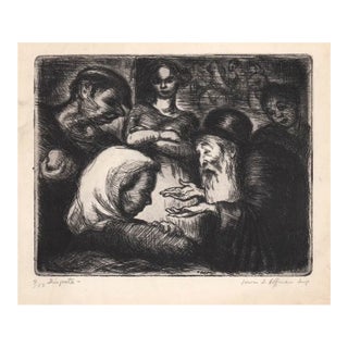 1930s Irwin Hoffman Dispute Etching For Sale
