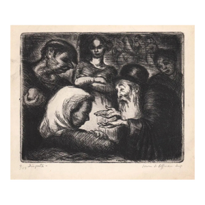 1930s Irwin Hoffman Dispute Etching