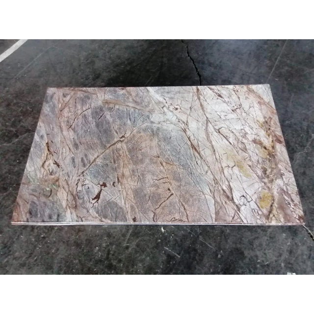 Vintage Italian Marble Coffee Table For Sale - Image 6 of 7