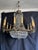 Vintage French Empire Styled Crystal Chandelier For Sale - Image 4 of 13