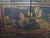 Chinese 19th Century Chinese Gilt Inkwash Painted Screen For Sale - Image 3 of 8