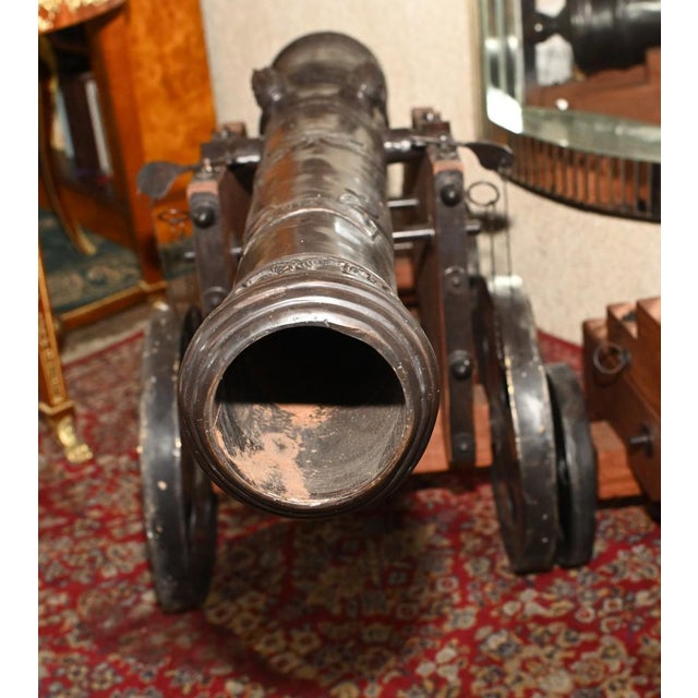 Please note these are faux cannons - they do not work, they are simply a decorative pair. You are viewing a wonderful pair...
