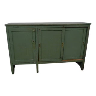 Sideboard with Sliding Doors, 1960s For Sale