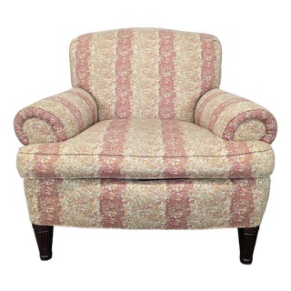 Ralph Lauren Home for Henredon Rolled Arm Accent Chair For Sale