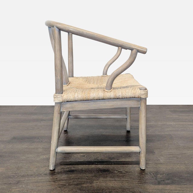 Mid-Century Modern West Elm Wishbone Style Chair - Modern Danish Design For Sale - Image 3 of 9