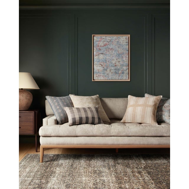 Contemporary Amber Lewis x Loloi Salina Blue / Multi 2'-9" X 2'-3" Wall Art For Sale - Image 3 of 3