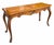 Baker Furniture Company Light Walnut Console Metamorphic Dining Table. Table top unfolded is 58” x 40”