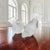 A matched pair of Lalique France Moineau crystal sparrow figurines comprising Moineau Hardi (Bold Sparrow) and Moineau...