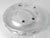 20th Century Clear and Frosted Glass Wine Coaster, French or Italian For Sale - Image 10 of 14