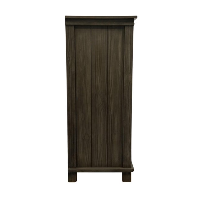 A-America Glacier Point Collection Solid New Zealand Pine 44" Double Chest - Greystone Finish For Sale - Image 12 of 13