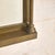 Metal Vintage Italian Neoclassical Brass Wall Mirror For Sale - Image 7 of 10