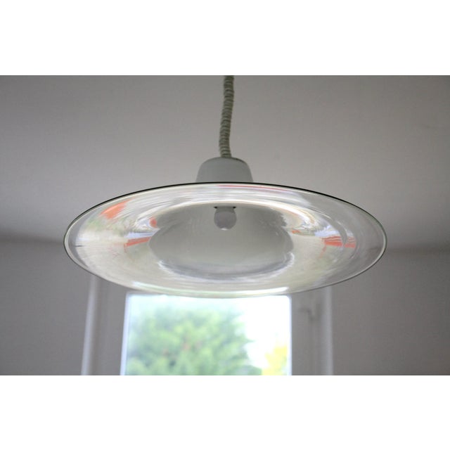 Murano Ceiling Lamps by Giusto Toso for Leucos, 1970s, Set of 2 For Sale - Image 4 of 18