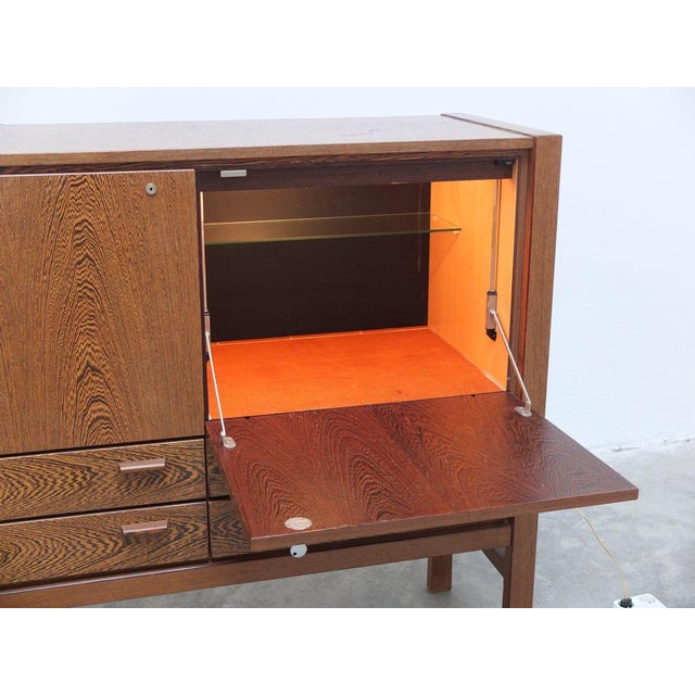 Team Program 500 Double Bar Cabinet in Wengé from N-Line, 1966 For Sale - Image 12 of 18