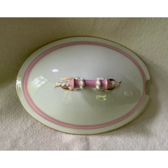 French Limoges Porcelain Soup Tureen c.1880s For Sale - Image 10 of 18