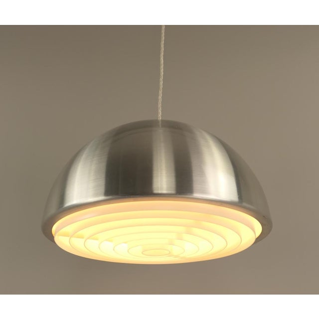 Silver Louusiane Pendant Lamp by Vilhelm Wohlert for Poulsen, 1960s For Sale - Image 8 of 10