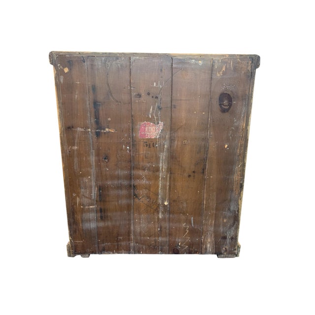 Antique Ice Box Three Door Eddy Refrigerator For Sale - Image 9 of 9
