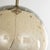 Glass Murano Glass Spherical Lamp Base Table Lamp in Straw Color, Italy, 1980s For Sale - Image 7 of 12