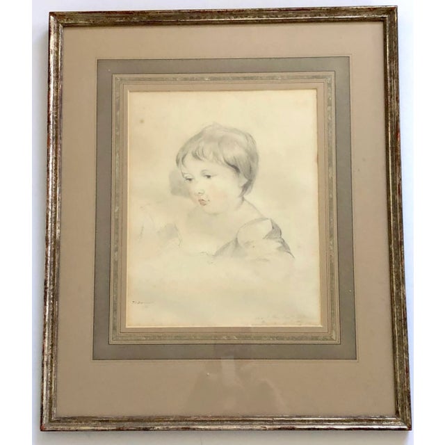 Portraiture Trio Portraiture of Children in Sir Thomas Lawrence Family, Bramwell 1849 For Sale - Image 3 of 12