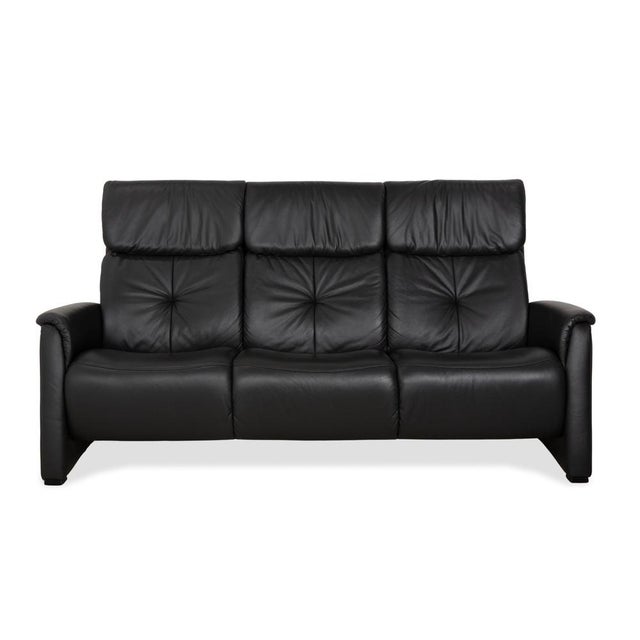 Model 4978 3-Seater Sofa and 2-Seater Sofa in Anthracite Leather from Himolla, Set of 2 For Sale - Image 16 of 18