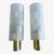 Vintage Space Age Brass and Glass Sconces, 1970s, Set of 2 For Sale - Image 12 of 12