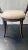 Set of 8 Pietro Costantini Italian Dining Chairs — Sculptural Walnut With Cream Moiré Seats, 1980s For Sale - Image 12 of 17