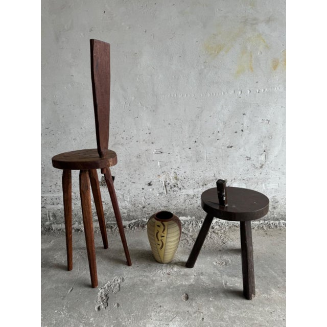 Set of Brutalist Stools For Sale - Image 11 of 13