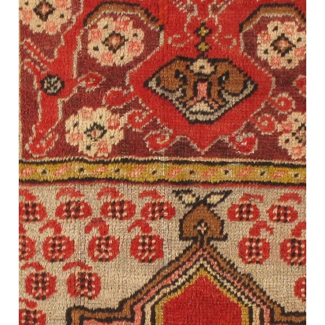 Vintage Turkish Oushak Area Rug 3'7 X 6'4 For Sale - Image 4 of 8