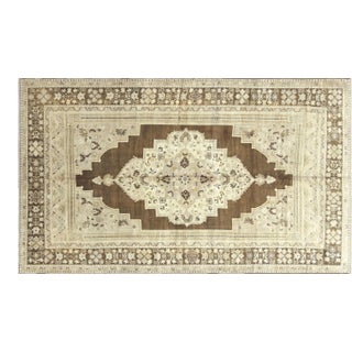 1960s Turkish Oushak Rug For Sale