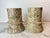 1980s Postmodern Fossil Stone Column Bookends Sculptural Natural Stone Pair For Sale In Seattle - Image 6 of 11