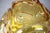 Glass Mid-Century Czech Amber Pressed Glass Decorative Bowl, 1960s For Sale - Image 7 of 8