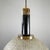 Mid-Century Modern Italian Chandelier in Molded Glass, Brass and Metal, 1950s For Sale - Image 12 of 16