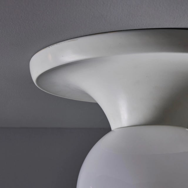 1960s 1960s Flos Achille and Pier Giacomo Castiglioni White 'Light Ball' Ceiling Lamp For Sale - Image 5 of 13
