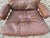 Wing Wingback Brown Leather Lounge Chair by Harald Relling for Westnofa, 1970s For Sale - Image 4 of 16