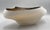 Large Glass Boat Bowl with Frosted Glass Overlay For Sale - Image 4 of 10