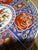 Large 1960s Decorative Japanese Platter in Blues, Greens and Rust Orange For Sale In New York - Image 6 of 11