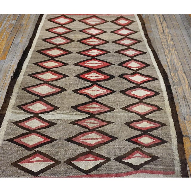 1930s American Navajo Carpet ( 3'10" x 5'8" - 117 x 173 ) General Rug Type: North & South American Specific Rug Type:...