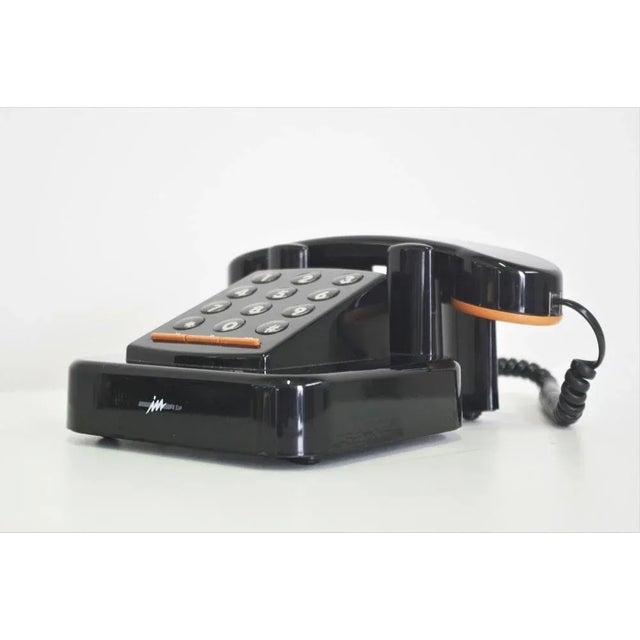 SIP Phone Brondi Excalibus 10 black with booklet 1970s warranty This piece has an attribution mark, I am sure that it is...