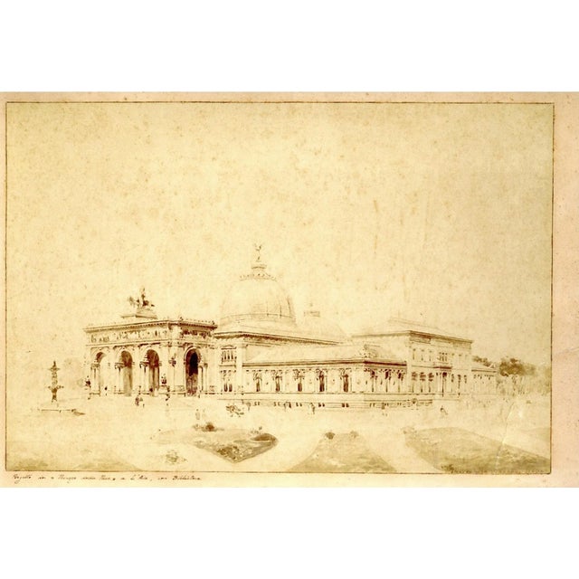 Vittorio Mariani, Unrealized International Project, Vintage Photo, 1910s For Sale