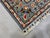 Blue Gray Persian-Style Floral Wool Runner Rug, Natural Dyes, 2'9" X 9'7" For Sale - Image 13 of 14