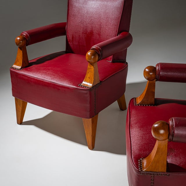 Pair of Armchairs, Italy, 1950s For Sale - Image 11 of 18