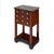 French Consulat Empire Mahogany Side Table With Black Marble Top, Circa 1805 For Sale - Image 4 of 9