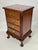 Mid 20th Century Vintage Continental Furniture Co. Queen Anne Style Mahogany 4-Drawer Bedside Chest For Sale - Image 5 of 16