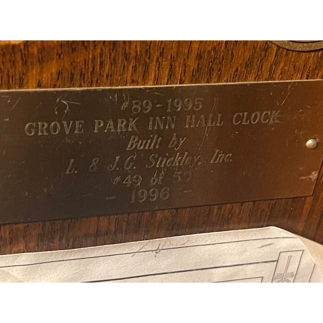 Stickley 1990s Stickley Grove Park Inn Mission Clock, #49 of Only 50 Built. For Sale - Image 4 of 12