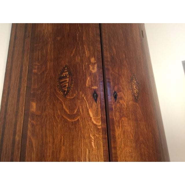 18th Century Antique Hanging Corner Cupboard C1760 For Sale - Image 5 of 16