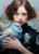 Presenting a poignant piece of art, "Serene Maiden with Dove," sized at a versatile 9”x12” for perfect placement in any...
