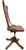 Late 19th Century Victorian Oak Swivel Desk Chair For Sale - Image 9 of 14