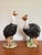 Large Pair of Ceramic Guinea Hens or Fowl, Made in Italy For Sale - Image 4 of 10