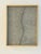 Contemporary 1970s Minimalist Plaster Art Painting Wavery Line in Gray For Sale - Image 3 of 4