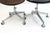 Metal Socrate Executive Desk Chairs by Ennio Fazioli and Ico Parisi for Mim Roma, 1976, Set of 2 For Sale - Image 7 of 11